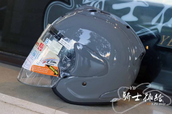圖片 ARAI VZ-RAM 素色 Modern Gray 水泥灰 頂級 3/4 半罩 安全帽 VZ RAM