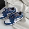 圖片 NIKE AIR JORDAN 1 LOW 藍精靈 午夜藍 白藍 553558-412