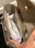 圖片 Celine 壓紋珠地小牛皮袖珍型 Nano Belt 鯰魚包 奶茶色