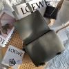 圖片 LOEWE MILITARY XS軍綠色柔軟光滑小牛皮郵差包