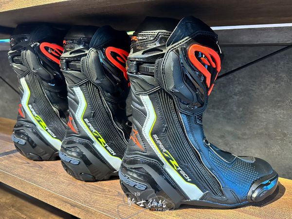 圖片 ALPINESTARS A星 Supertech R 黑白紅黃 高筒 防摔 頂級 車靴 內靴