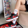 圖片 NIKE COURT BOROUGH LOW 2 GS BRED 黑紅 AJ1 / BQ5448-007 