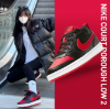 圖片 NIKE COURT BOROUGH LOW 2 GS BRED 黑紅 AJ1 / BQ5448-007 