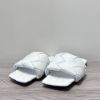 圖片 Bottega Veneta 白色皮革編織拖鞋