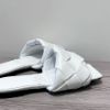 圖片 Bottega Veneta 白色皮革編織拖鞋