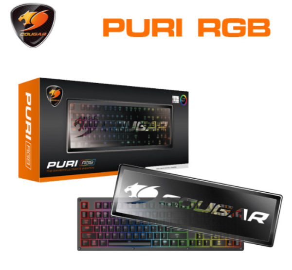 圖片 Cougar Puri RGB 機械式鍵盤(紅軸)/特價出清/僅此一件
