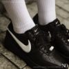 圖片 NICEDAY 代購 AMBUSH x Nike Air Force 1 聯名 黑 男女 立體勾 DV3464-001 002