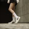圖片 NICEDAY 代購 AMBUSH x Nike Air Force 1 聯名 奶油白 男女 立體勾 DV3464-002