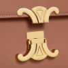 圖片 2023新季品❥ Celine 專櫃真品  Celine Teen Triomphe 光面小牛皮肩背包 青銅色