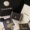 圖片 CHANEL 23S 黑金山茶花金球 WOC