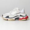 圖片 Balenciaga 524037 Triple S 女款運動鞋 白/紅/黑 IT 35/36/37/38/39/40