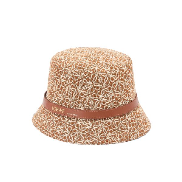 圖片 LOEWE緹花小牛皮 Anagram 水桶帽S號  K820HB1X07 2713