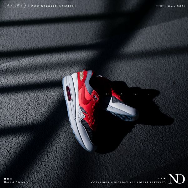 圖片 NICEDAY 現貨 Nike Air Max 1 CLOT 灰橘 死亡之吻 3.0 DD1870-600