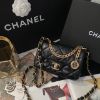 圖片 CHANEL 23S 金幣垂吊羊皮口蓋包