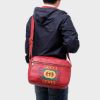 圖片 【現貨在台 】Gucci專櫃真品‎523589 Logo Print 圖印 郵差包 斜背包