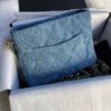 圖片 Chanel 牛仔愛心調節hobo包