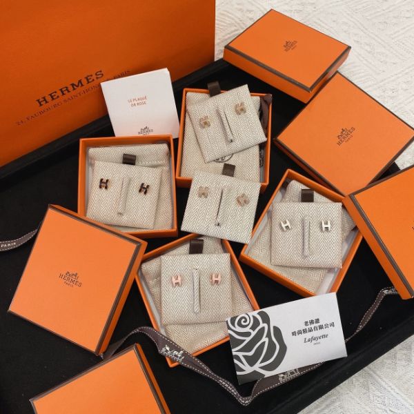 圖片 Hermès Mini Pop H 耳環
