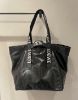 圖片 Loewe Fold Shopper紙質小牛皮手提包 黑色