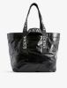 圖片 Loewe Fold Shopper紙質小牛皮手提包 黑色