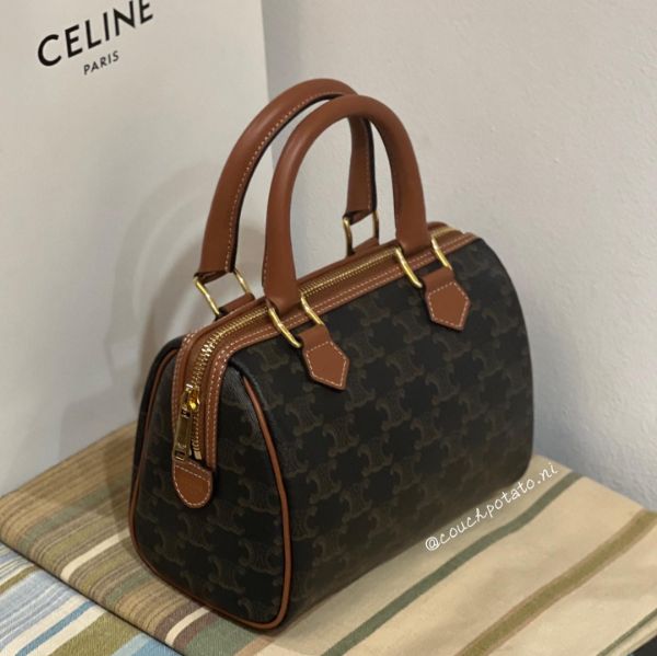 圖片 Celine 老花波士頓包附背帶（預購）