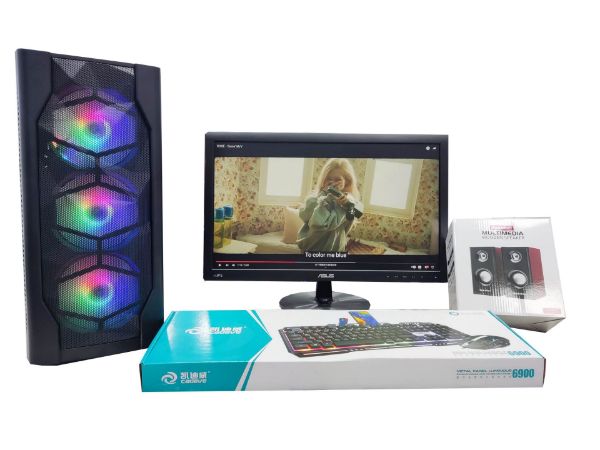 圖片 🌻I7 16G SSD RTX2060 電競主機 RGB🌻決戰時刻 暗黑4 APEX GTA5 地平線 2077 可搭瑩幕鍵鼠喇叭