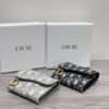 圖片 Dior Saddle 藍色/灰色 三折老花短夾