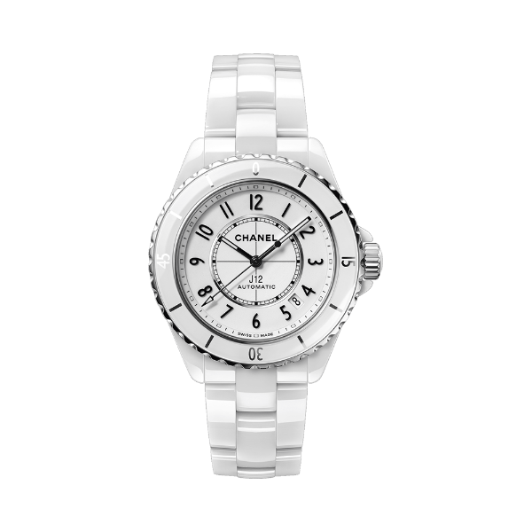 圖片 【CHANEL】香奈兒 J12系列 白色陶瓷 H5700 阿拉伯數字 38mm