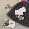 圖片 Hermès 經典H LOGO灰毛帽