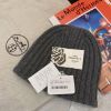 圖片 Hermès 經典H LOGO灰毛帽