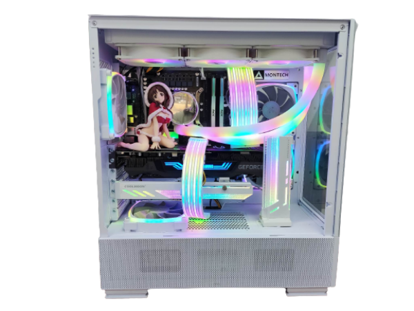 圖片 🌈幻彩水冷 I5-13500 RGB記憶體 RTX3070TI RGB大全套 打造自己的海景房電腦🌈3A大作都可以