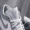 圖片 NICEDAY 部分現貨/代購 Nike Air Jordan 灰白 小Dior 水晶底 情侶鞋 淺灰 DC0774-105
