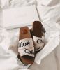 圖片 Chloe 女款 Woody Logo 拖鞋 白色   IT35/37/38/39/41 