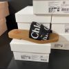 圖片 Chloe 女款 Woody Logo 拖鞋 黑色 IT 36/37/39/40/41