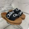 圖片 Chloe 女款 Woody Logo 拖鞋 黑色 IT 36/37/39/40/41