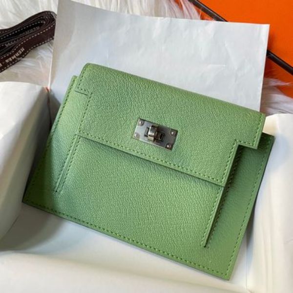 圖片 Hermes 牛油果綠Kelly pocket