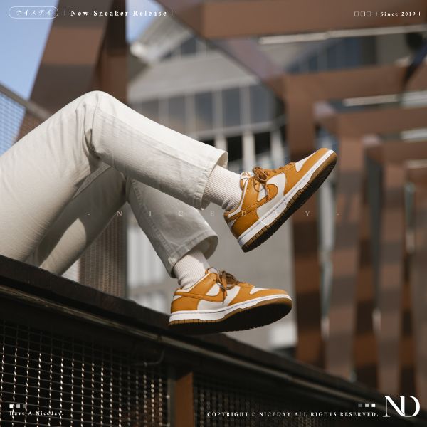 圖片 NICEDAY 代購 Nike Dunk Low 夕陽 男女 情侶鞋 DN1431 001