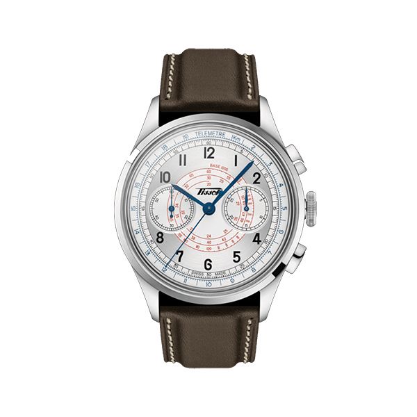 圖片 原廠代理店TISSOT  TELEMETER 1938 復刻機械錶 T142.462.16.032.00