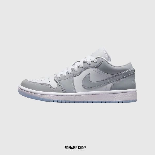 圖片 NIKE Air Jordan 1 Low 灰白 小Dior AJ1