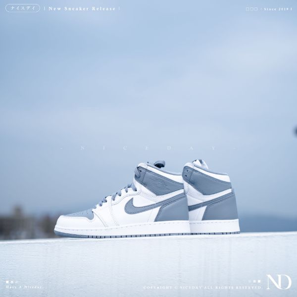 圖片 NICEDAY 現貨 Nike Air Jordan 1 Retro High OG GS 灰白 女鞋 575441-037