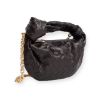 圖片 Bottega Veneta 709562 迷你 BV Jodie 小羊皮編織包 深巧克力色/附金鍊
