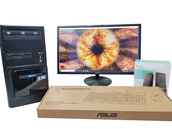 圖片 🌻華碩主機 I5 16G 2G獨顯 SSD 入門遊戲機 可搭配螢幕🌻LOL 楓之谷 CSGO 暗黑 世紀帝國 模擬器 RO