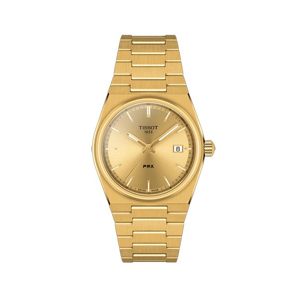 圖片 原廠代理店TISSOT PRX 70年代復刻石英女錶  T137.210.33.021.00 質感金
