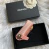 圖片 Chanel粉金荔枝boy拉鍊零錢卡包