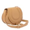 圖片 Chloe Mini Marcie 迷你粒面小牛皮鈴鼓包  牛奶糖棕色