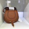 圖片 Chloe Mini Marcie 迷你粒面小牛皮鈴鼓包 焦糖色
