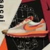 圖片 SACAI X CLOT X NIKE LD WAFFLE "Orange Blaze" 死亡之吻 聯名 解構 米橙