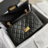 圖片 Chanel黑金牛皮復刻mini 2.55