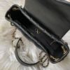 圖片 Chanel 黑金菱格手提肩背托特包