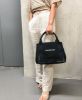 圖片 【現貨在台 】BALENCIAGA NAVY CABAS S小款 黑色 帆布托特包 手提包 339933