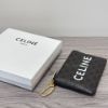 圖片 Celine Triomphe Canvas 老花鑰匙零錢包